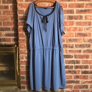 Solid Periwinkle Dress